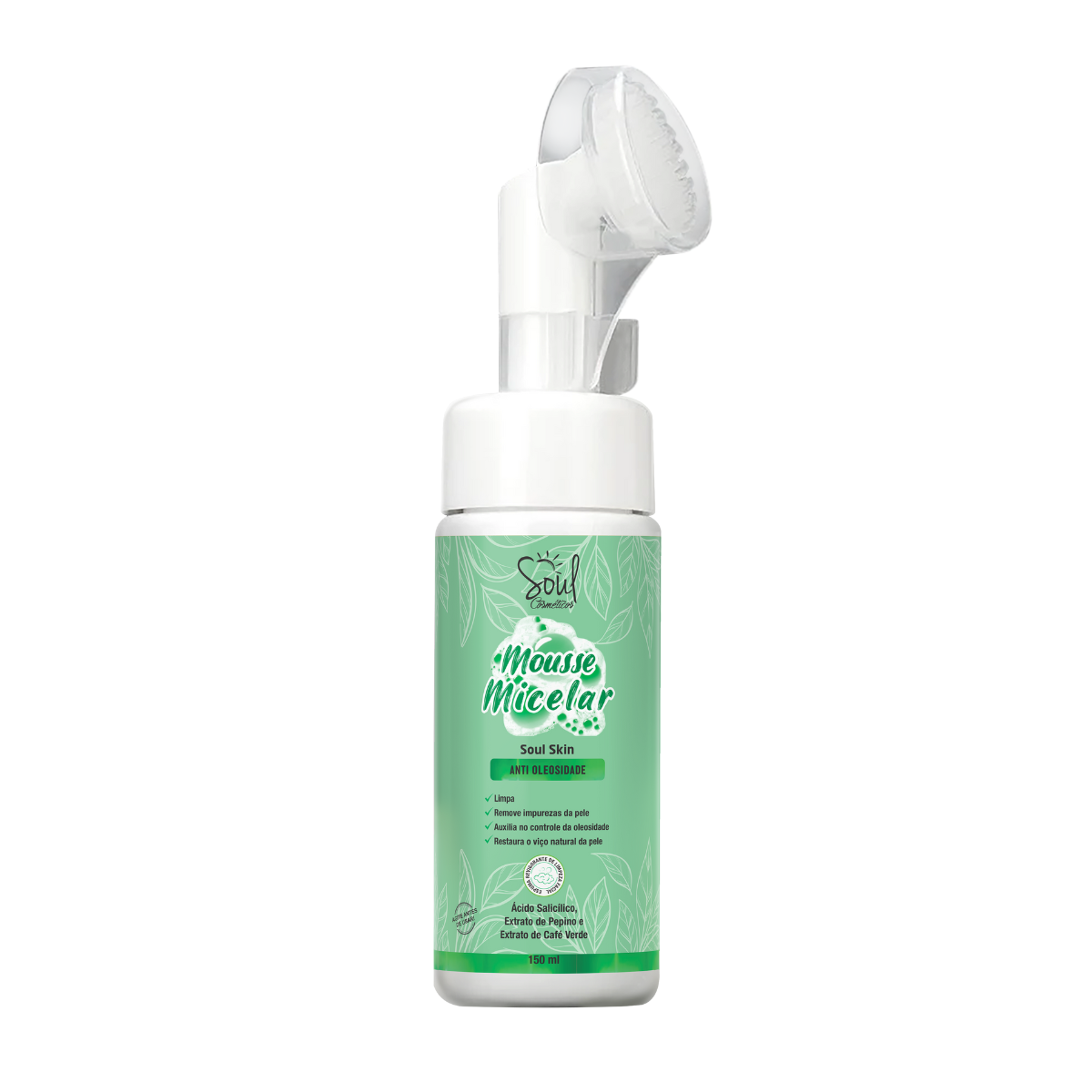 MOUSSE MICELAR SKIN ANTI OLEOSIDADE SOUL– Bio Cosméticos Distribuidora