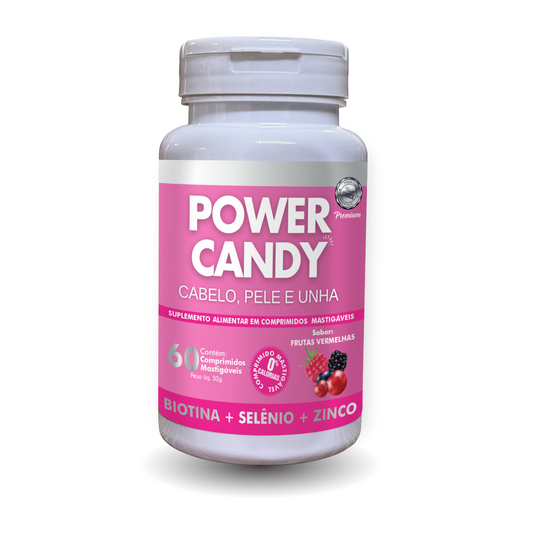 POWER CANDY CABELO PELE E UNHA