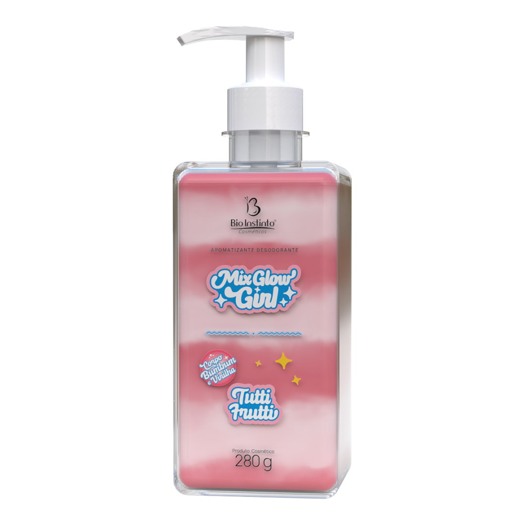 MIX GLOW GIRL AROMATIZANTE DESODORANTE TUTTI FRUTTI 320G BIO INSTINTO
