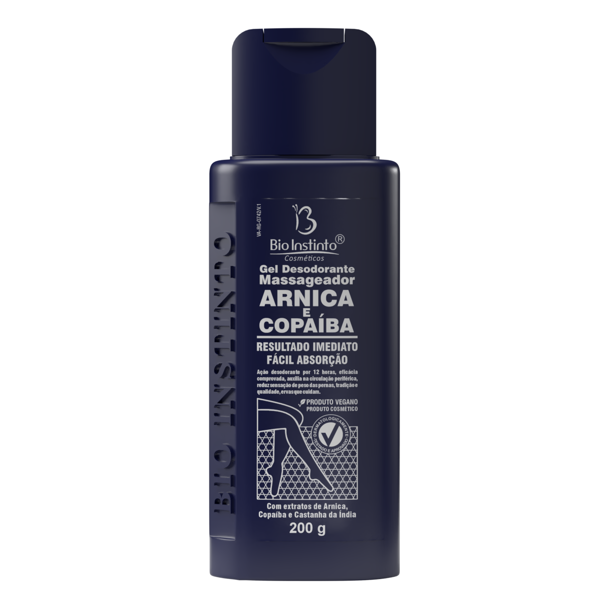 GEL MASSAGEADOR ARNICA E COPAIBA 200G BIO INSTINTO– Bio Cosméticos