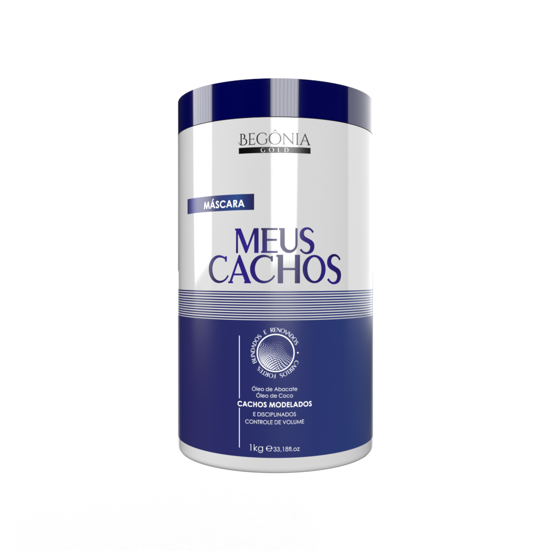 MASCARA MEUS CACHOS BEGONIA GOLD 1KG BEGONIA