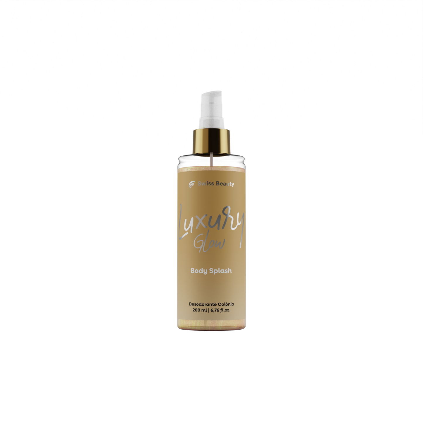 BODY SPLASH LUXURY GLOW 200ML SWISS BEAUTY BELKIT