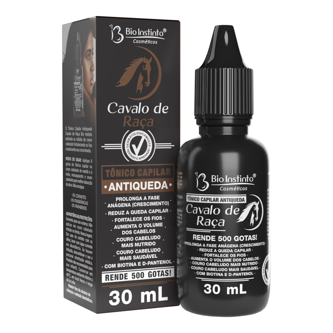 TONICO CAPILAR ANTIQUEDA CAVALO DE RACA 30ML MARY LIFE