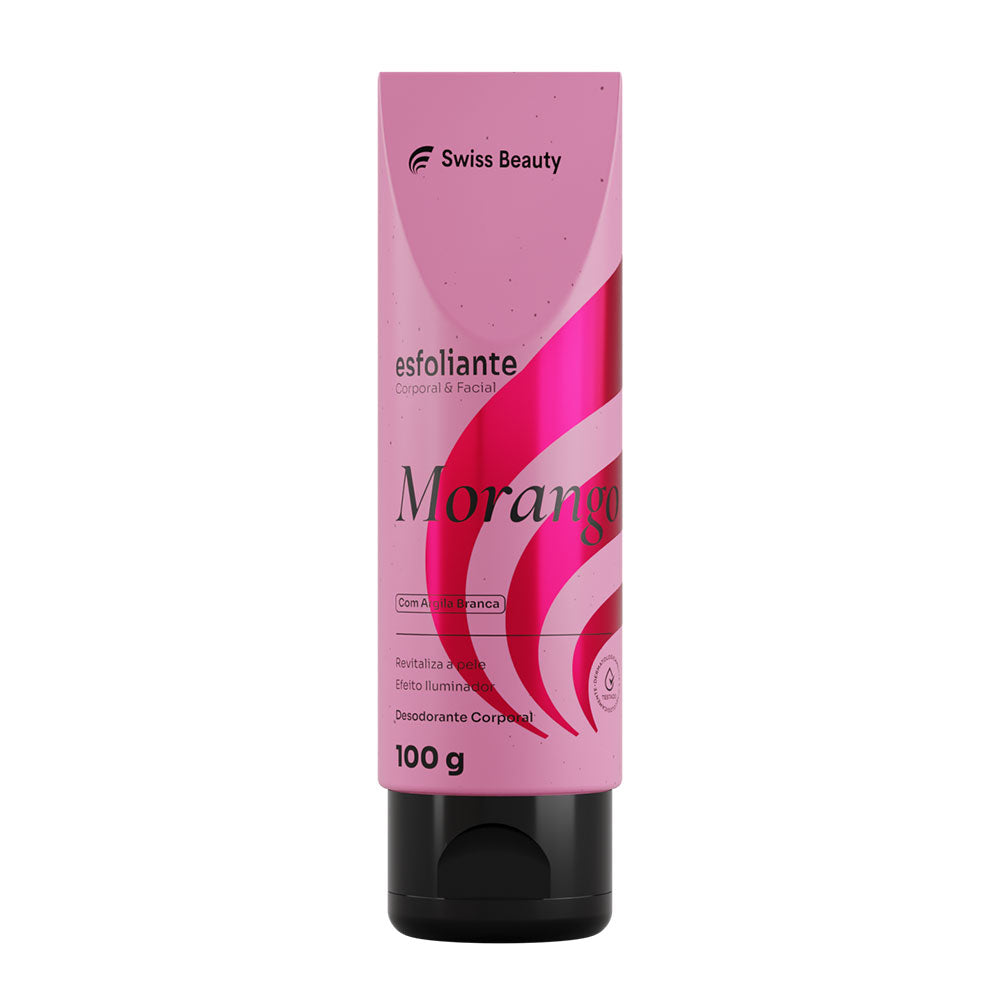 ESFOLIANTE MORANGO 100G SWISS BEAUTY BELKIT
