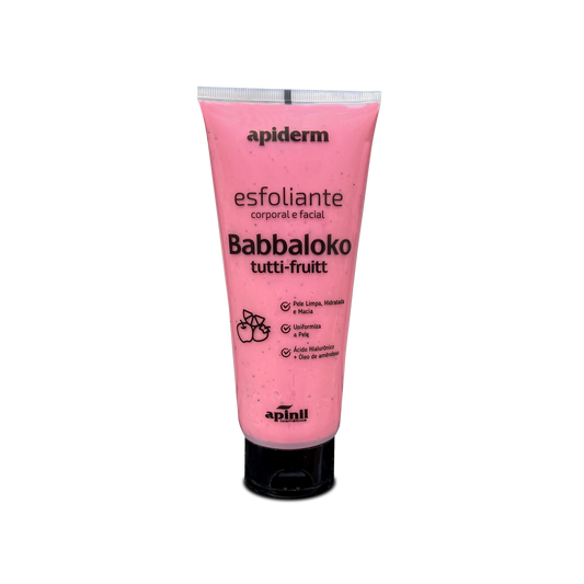 ESFOLIANTE CORPORAL E FACIAL BABBALOKO TUTTI-FRUITT 190G APINIL