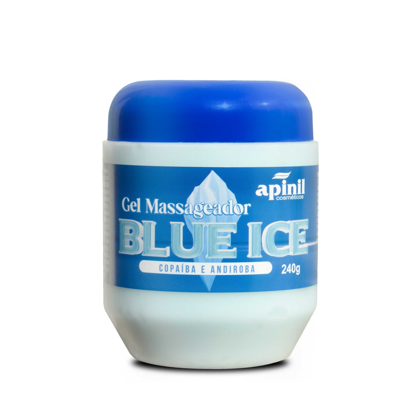 GEL MASSAGEADOR BLUE ICE 240G APINIL