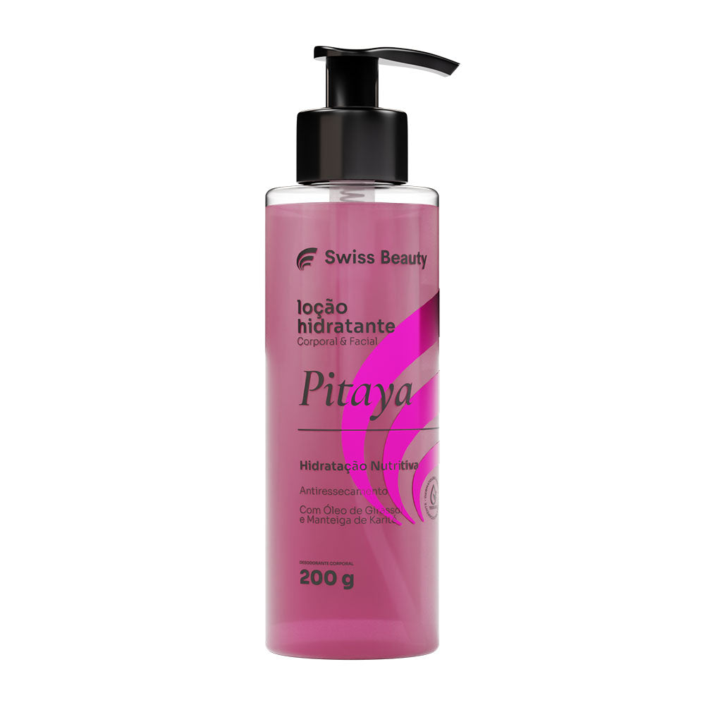 LOCAO HIDRATANTE PITAYA 200G SWISS BEAUTY BELKIT
