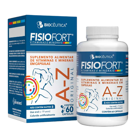 SUPLEMENTO ALIMENTAR FISIOFORT A-Z BIOCEUTICA