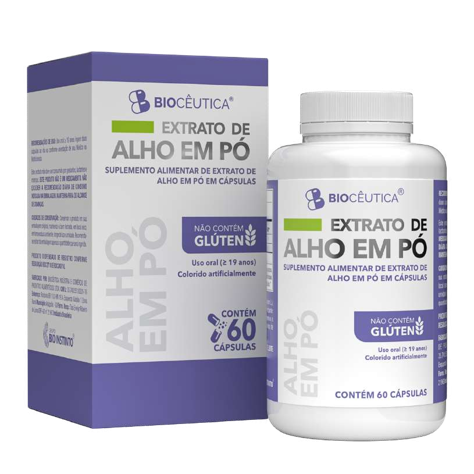 SUPLEMENTO ALIMENTAR ALHO EM PÓ BIOCEUTICA
