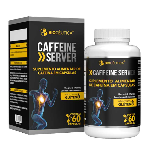 SUPLEMENTO ALIMENTAR CAFFEINE SERVER BIOCEUTICA