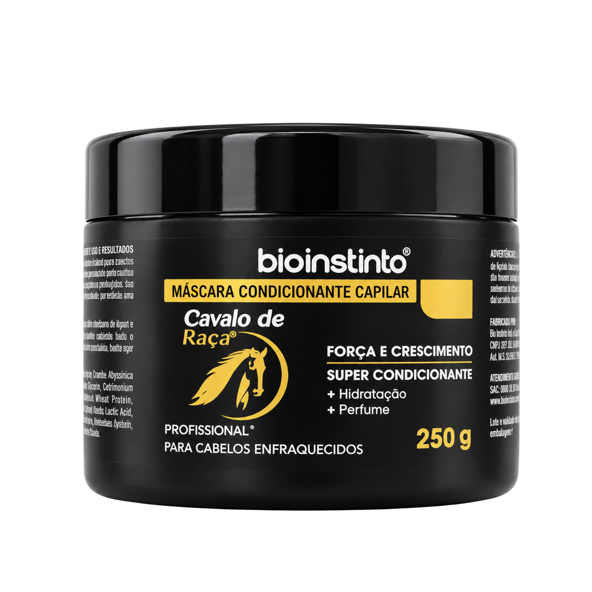 MASCARA CAVALO DE RACA 250G BIO INSTINTO