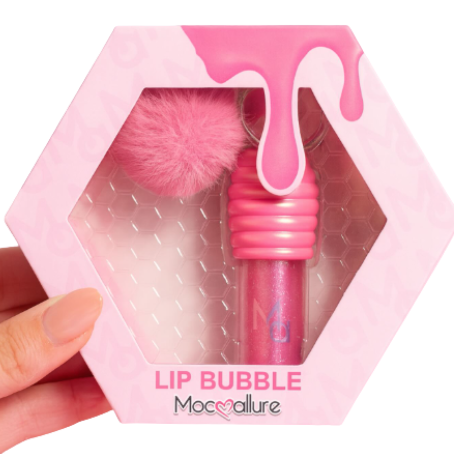LIP BUBBLE GLOSS DE MEL ROSA MOC2392 MOCALLURE
