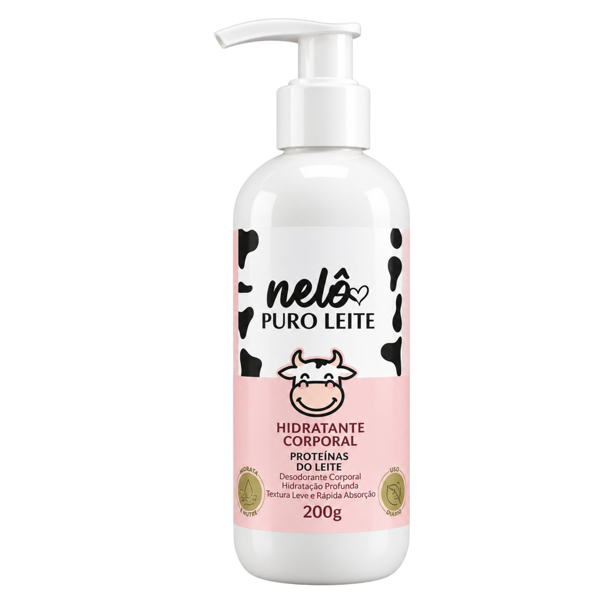 HIDRATANTE CORPORAL PURO LEITE 200G NELÔ