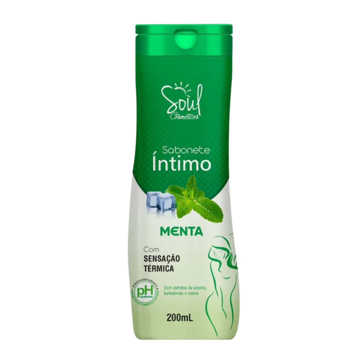 SABONETE INTIMO MENTA 200ML SOUL