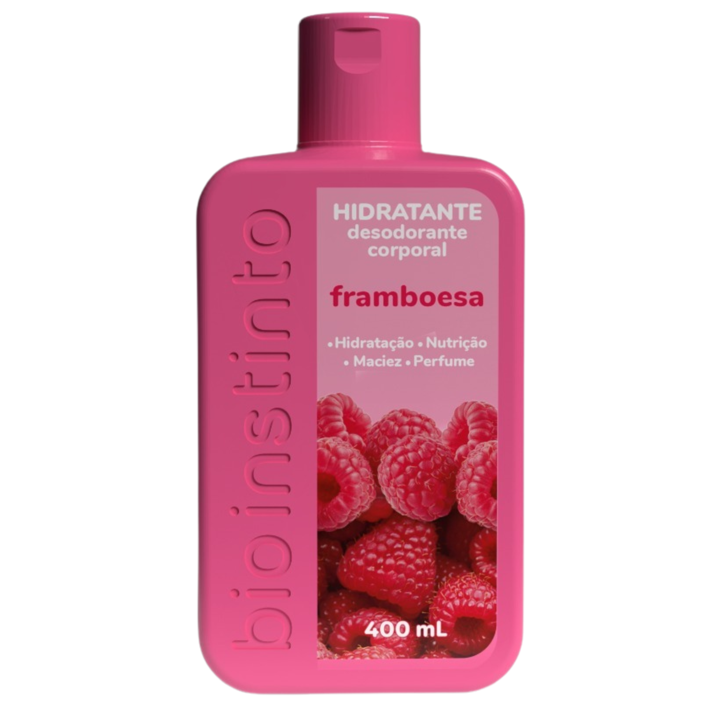 HIDRATANTE DESODORANTE CORPORAL FRAMBOESA 400ML BIO INSTINTO