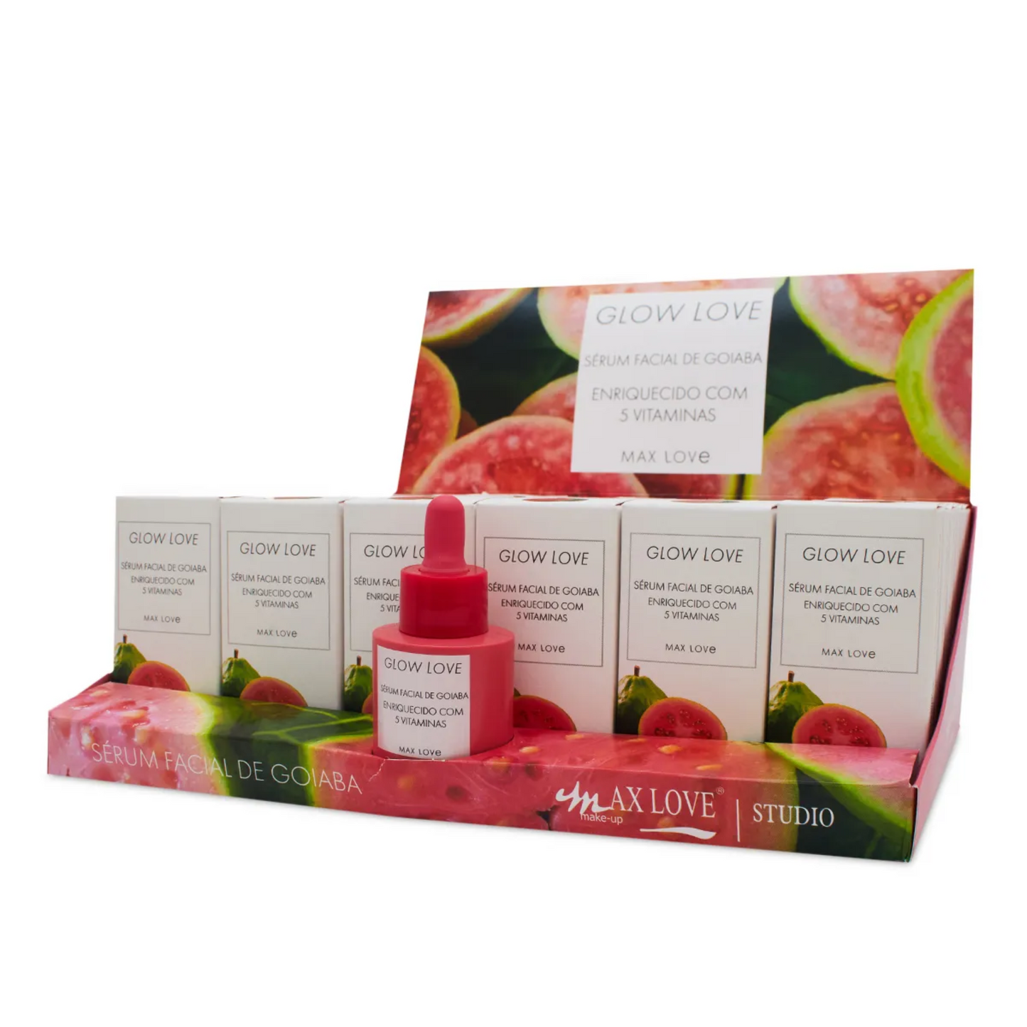 BOX SERUM GLOW LOVE GOIABA 36UND MAXLOVE