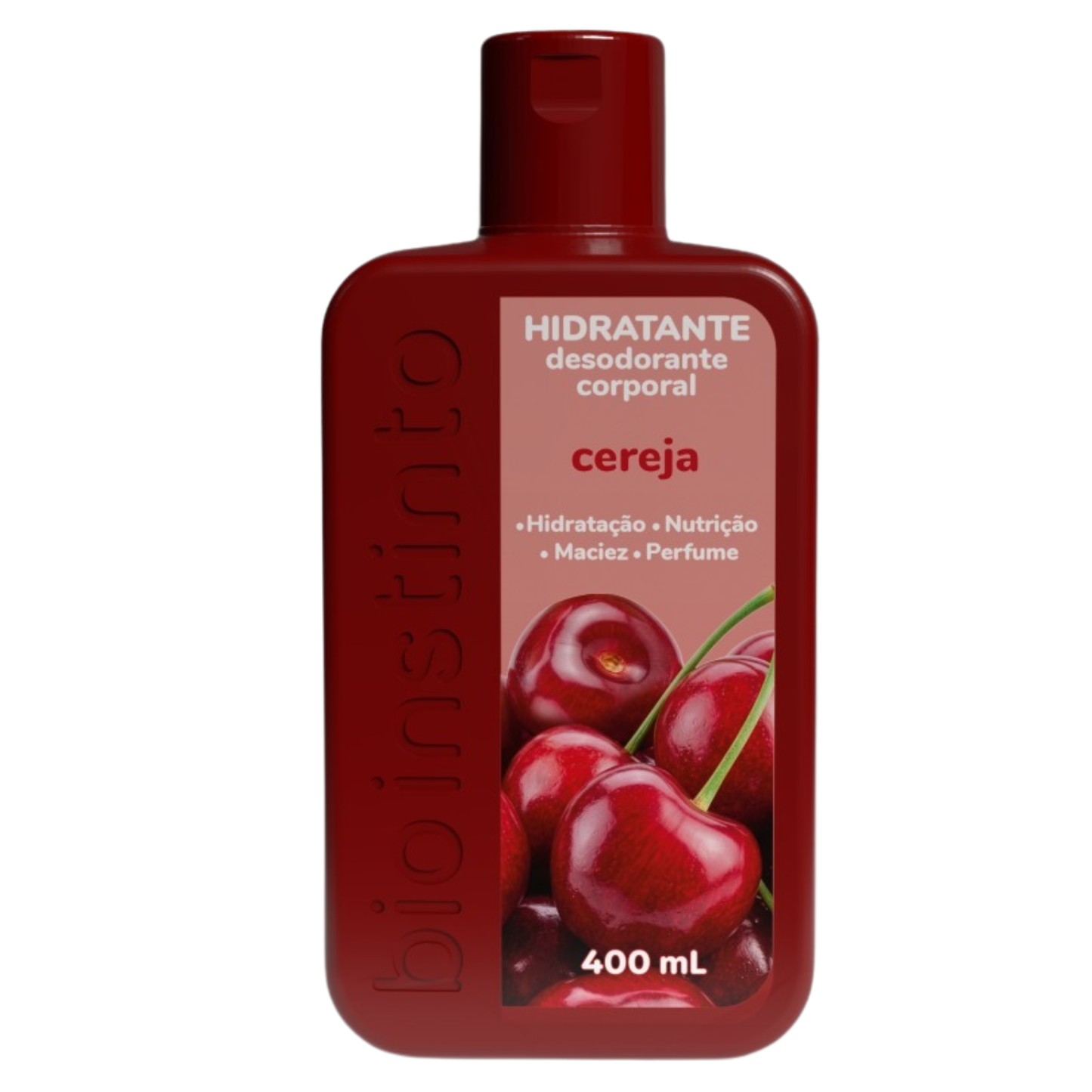 HIDRATANTE DESODORANTE CORPORAL CEREJA 400ML BIO INSTINTO