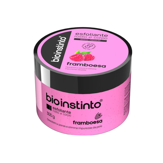 ESFOLIANTE ROSTO E CORPO FRAMBOESA 300G BIO INSTINTO