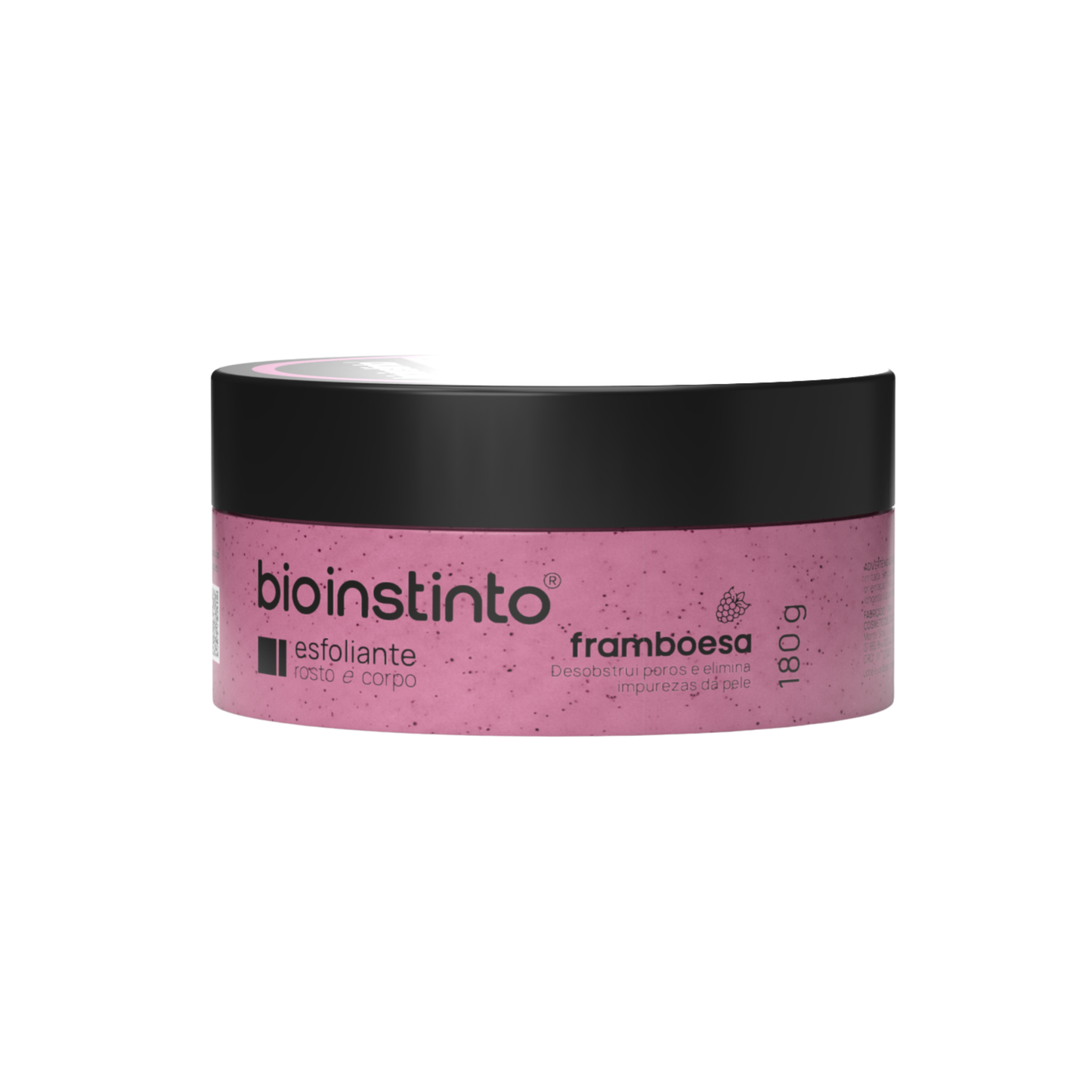 ESFOLIANTE ROSTO E CORPO FRAMBOESA 180G BIO INSTINTO