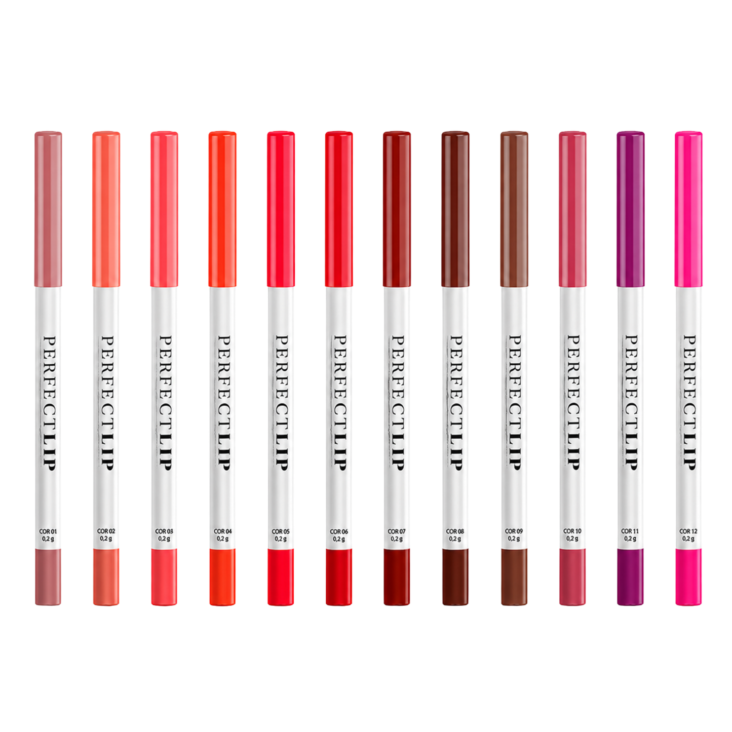 BOX C/ 96 LAPIS LABIAL PERFECT LIP BELLA FEMME