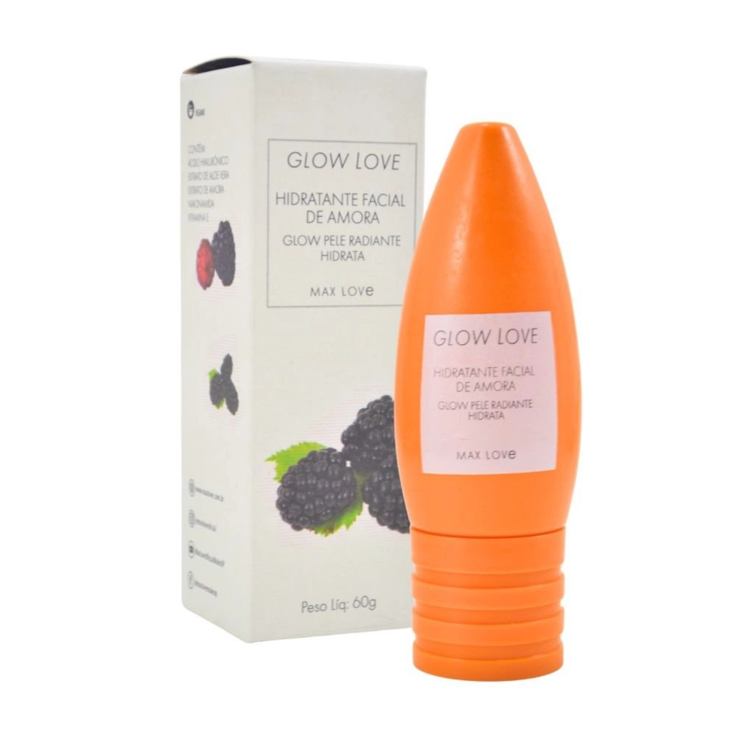 BOX C/ 36 GLOW LOVE HIDRATANTE FACIAL DE AMORA 60G MAX LOVE