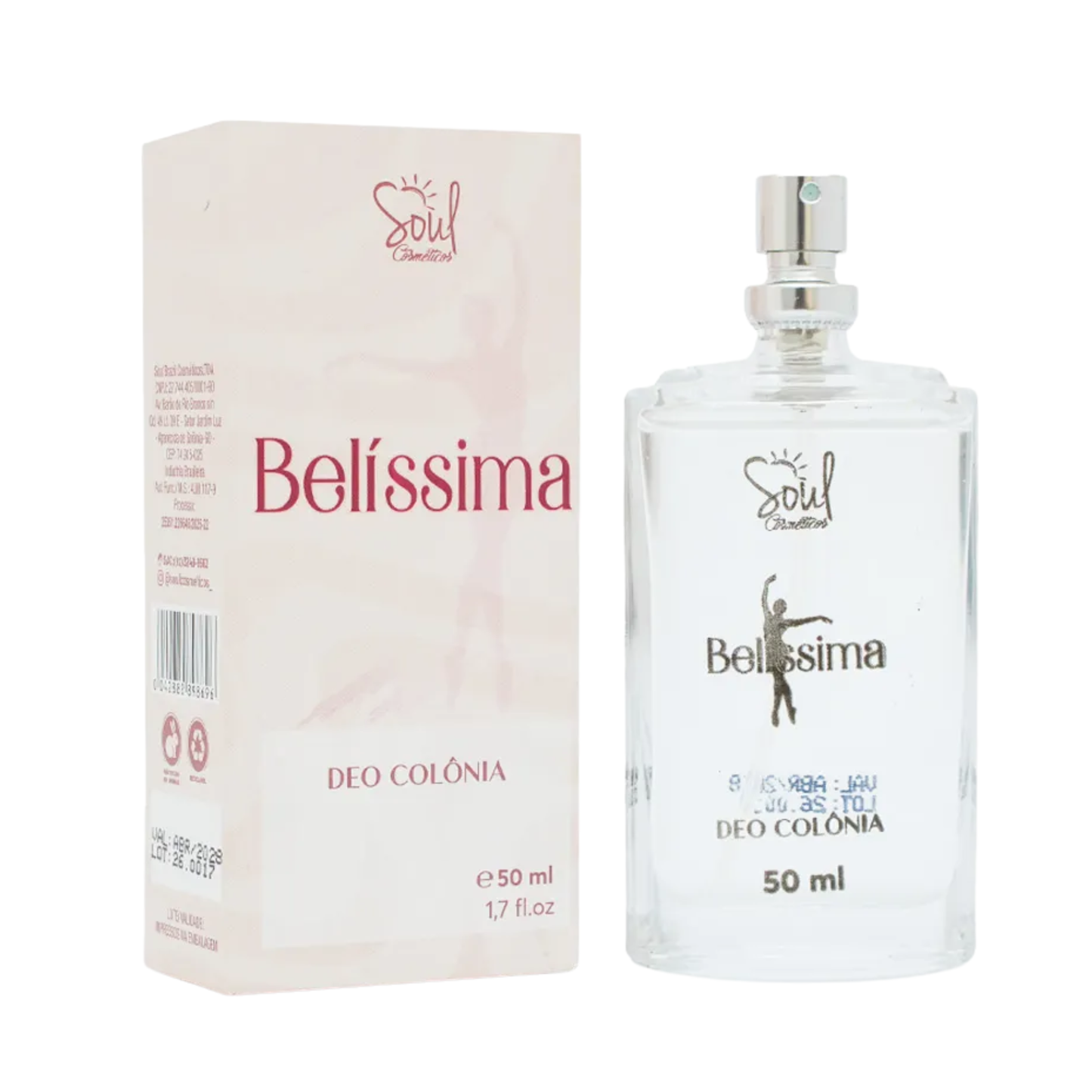 DEO COLONIA BELISSIMA 50ML SOUL