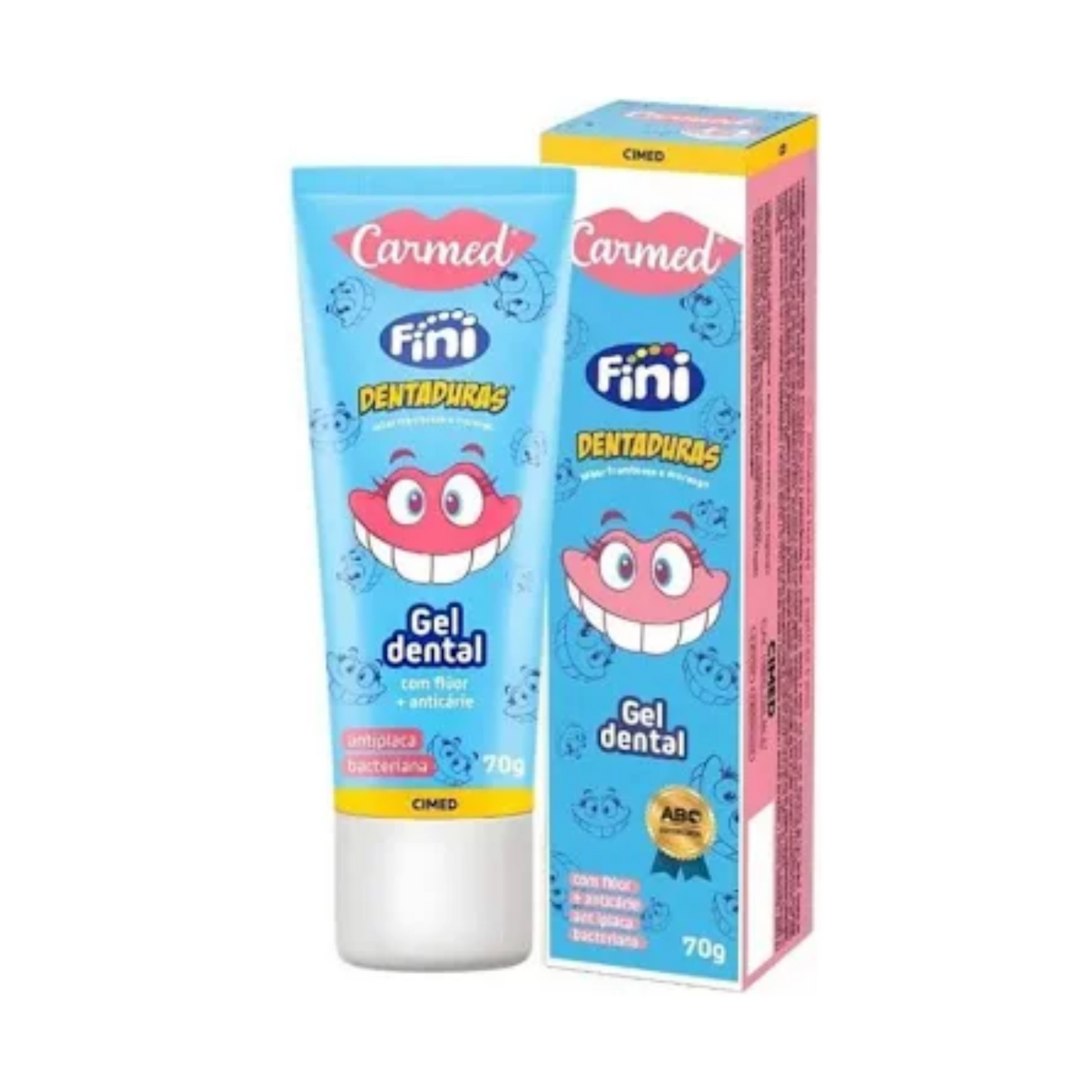 CARMED GEL DENTAL C/FLUOR DENTADURA 70G CIMED