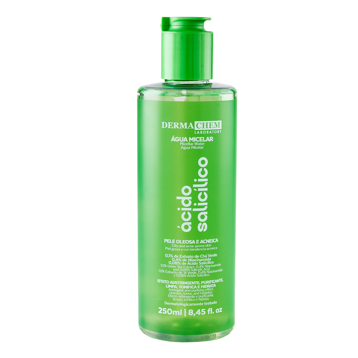 AGUA MICELAR ACIDO SALICILICO 250ML DERMACHEM