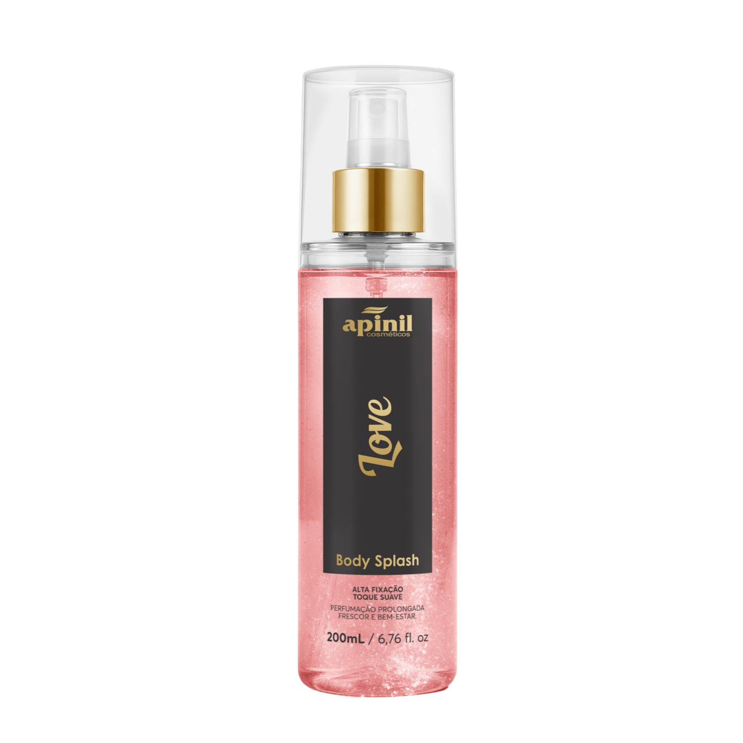 BODY SPLASH LOVE COM BRILHO 200ML APINIL
