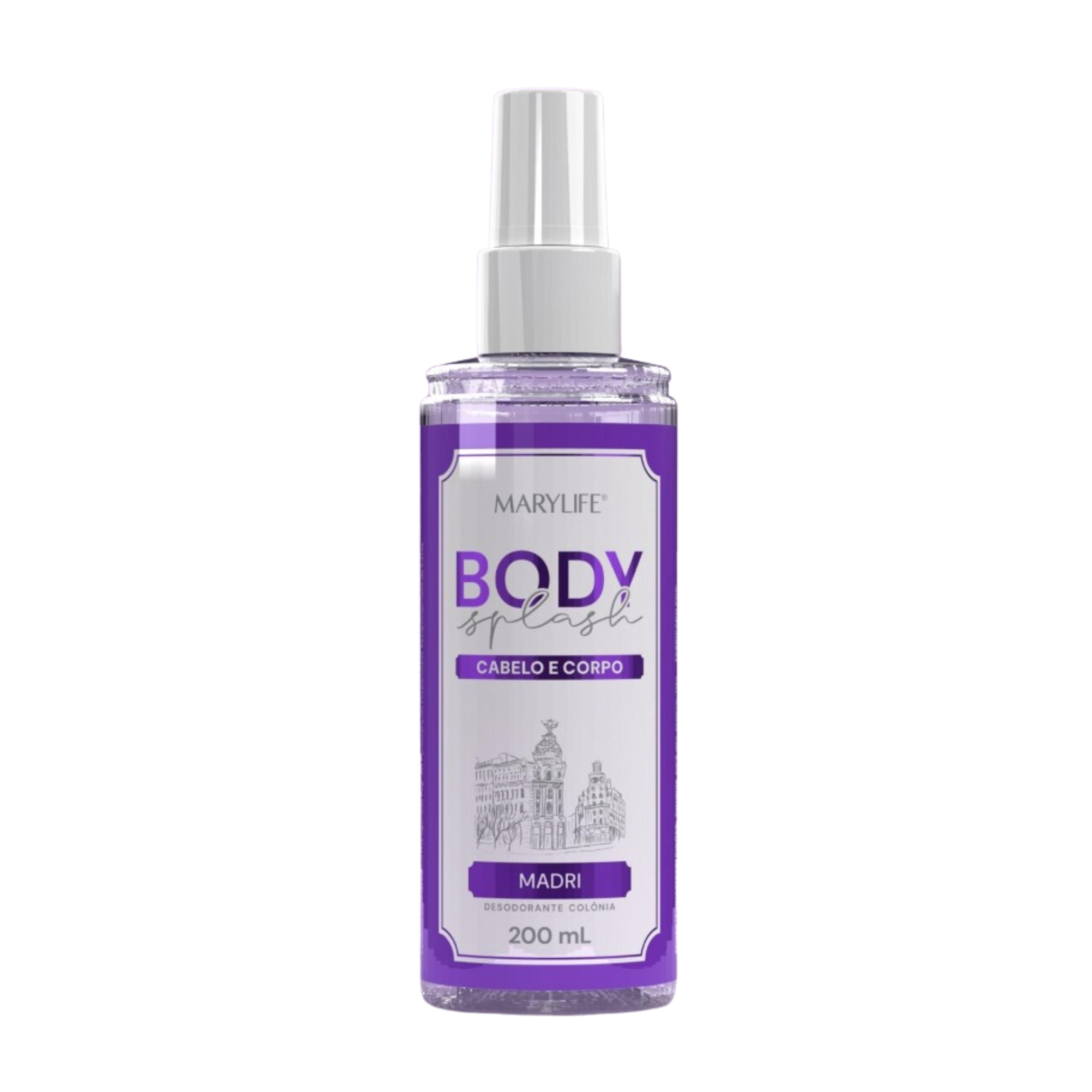 DESODORANTE COLONIA BODY SPLASH MADRI 200ML MARY LIFE– Bio