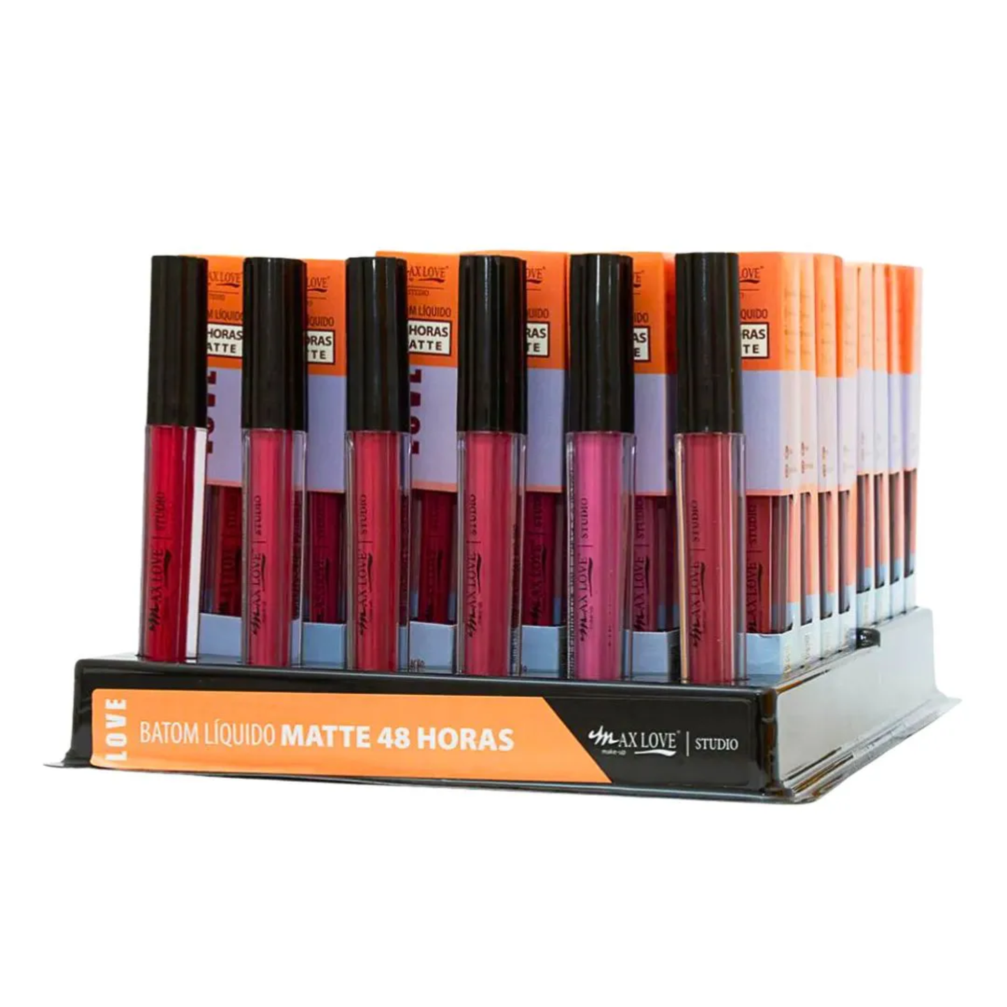 BOX C/ 48 BATOM 48H MATTE 262 AO 267 4ML MAX LOVE