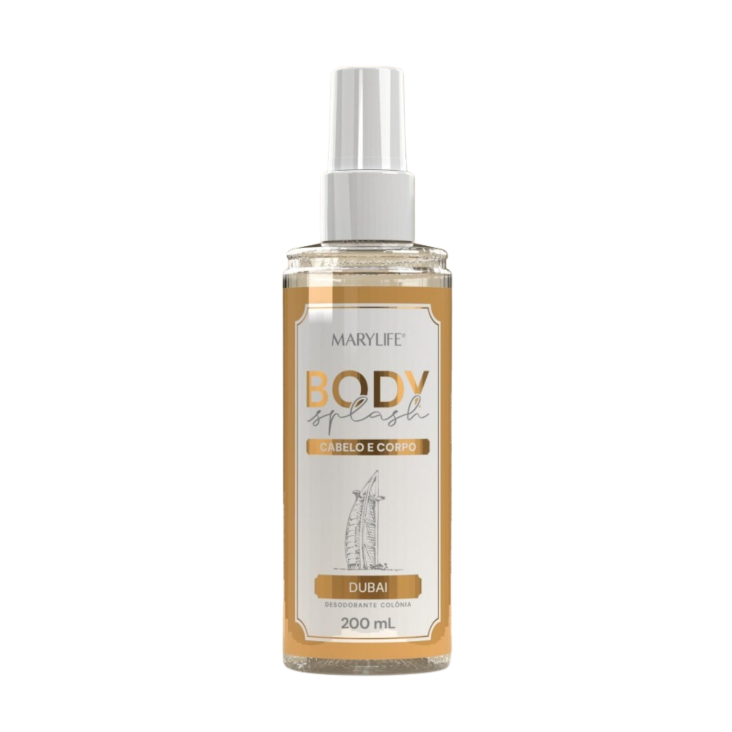 DESODORANTE COLONIA BODY SPLASH DUBAI 200ML MARY LIFE