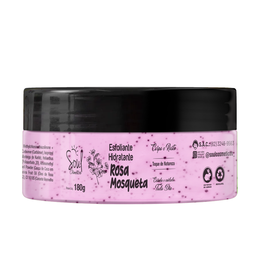 HIDRATANTE ESFOLIANTE DE ROSA MOSQUETA 180G SOUL