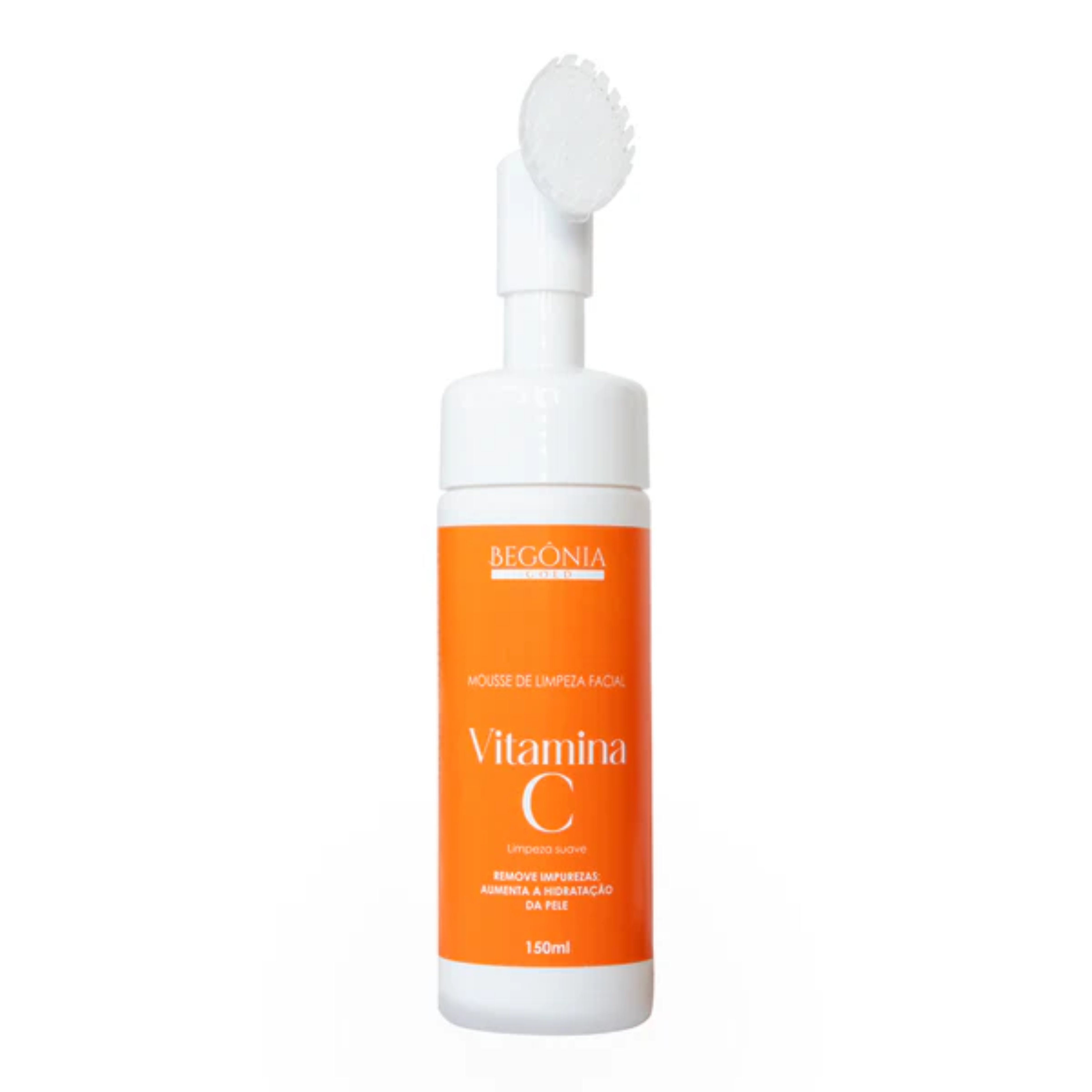 MOUSSE DE LIMPEZA FACIAL VITAMINA C BEGONIA– Bio Cosméticos