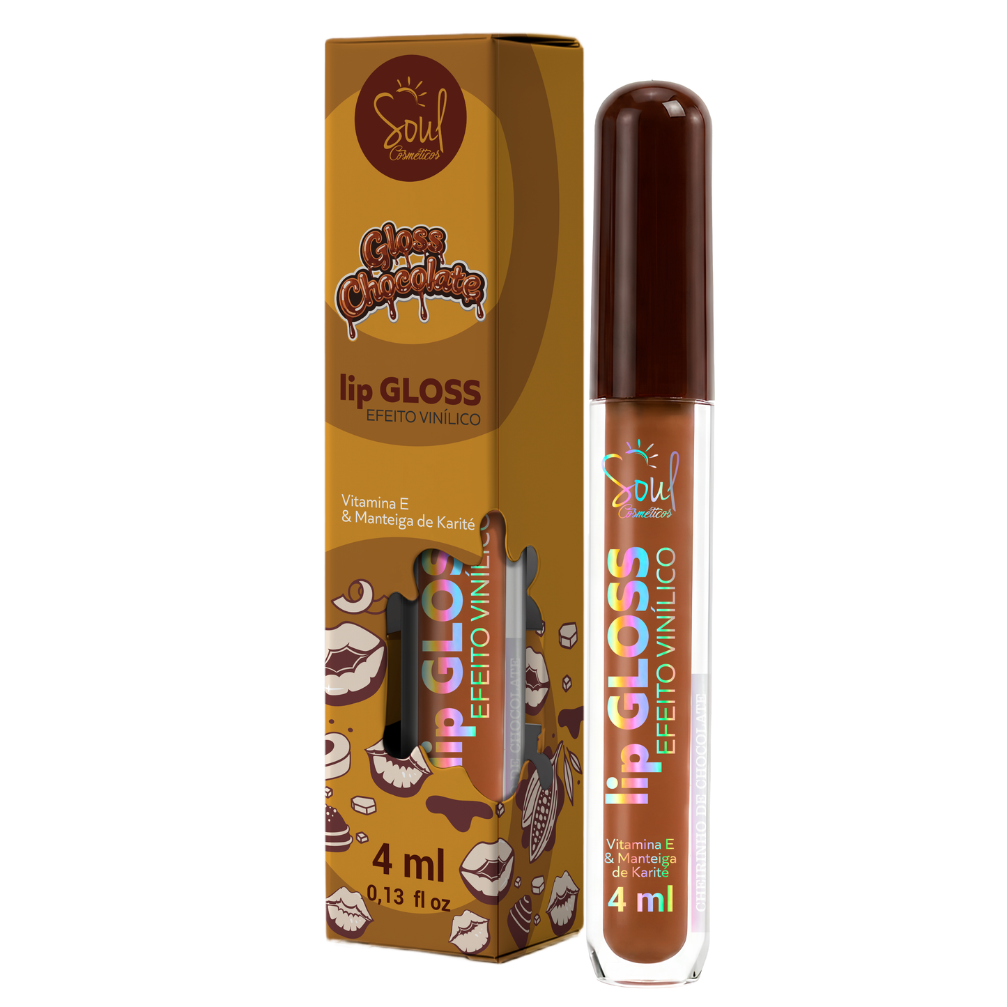 LIP GLOSS CHOCOLATE 4ML SOUL