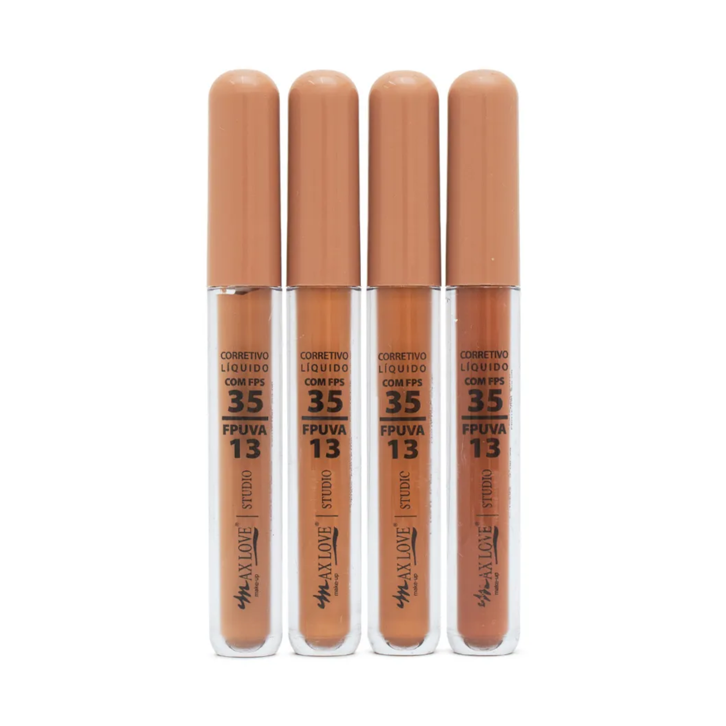 BOX C/ 28 CORRETIVO LIQUIDO MATTE C/ FPS35 108 AO 111 5ML MAX LOVE