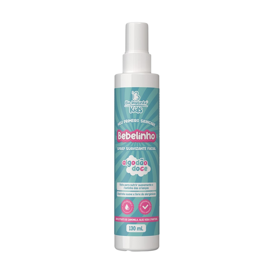 SPRAY SUAVIZANTE FACIAL BEBELINHO ALGODAO DOCE KIDS 130ML BIO INSTINTO