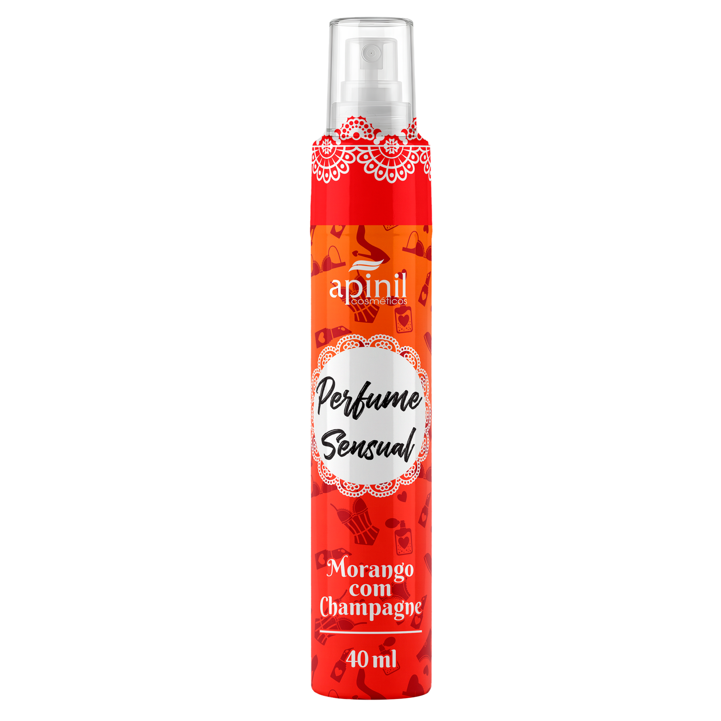 PERFUME SENSUAL MORANGO COM CHAMPAGNE 40ML APINIL