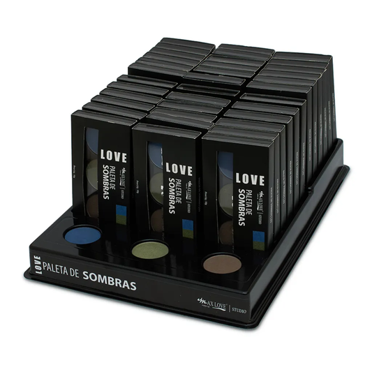 BOX C/ 36 PALETA DE SOMBRAS 003 10G MAX LOVE