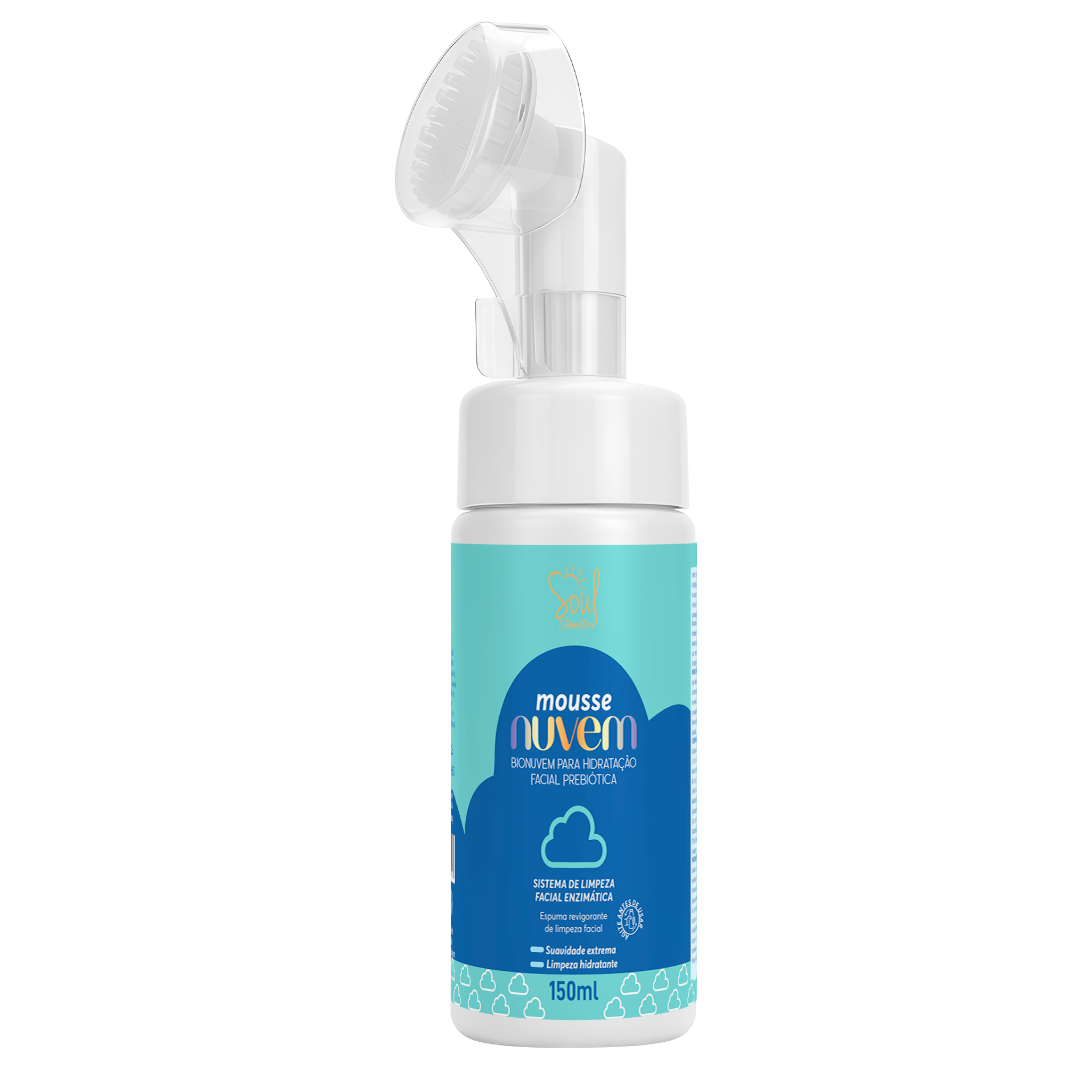 MOUSSE MICELAR NUVEM 150ML SOUL– Bio Cosméticos Distribuidora