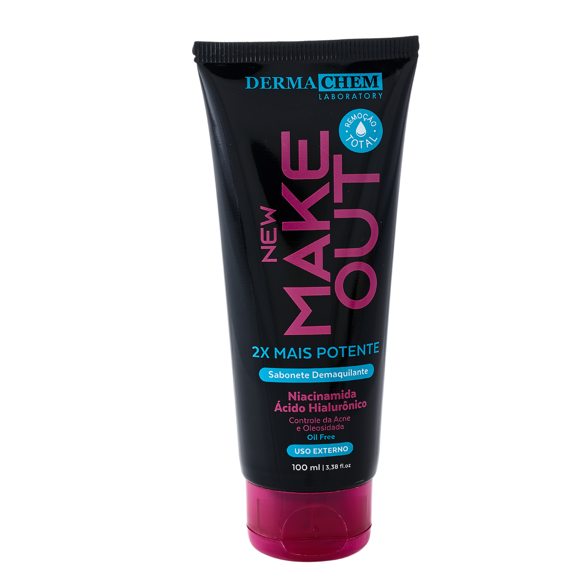 SABONETE FACIAL DEMAQUILANTE NEW MAKE OUT 100ML DERMACHEM