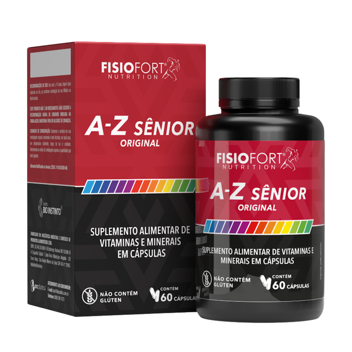 SUPLEMENTO ALIMENTAR FISIOFORT A-Z SENIOR BIOCEUTICA