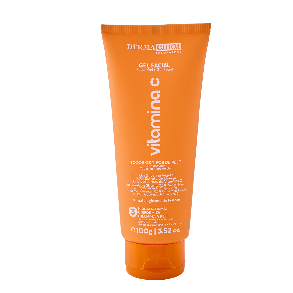 GEL FACIAL VITAMINA C 100G DERMACHEM