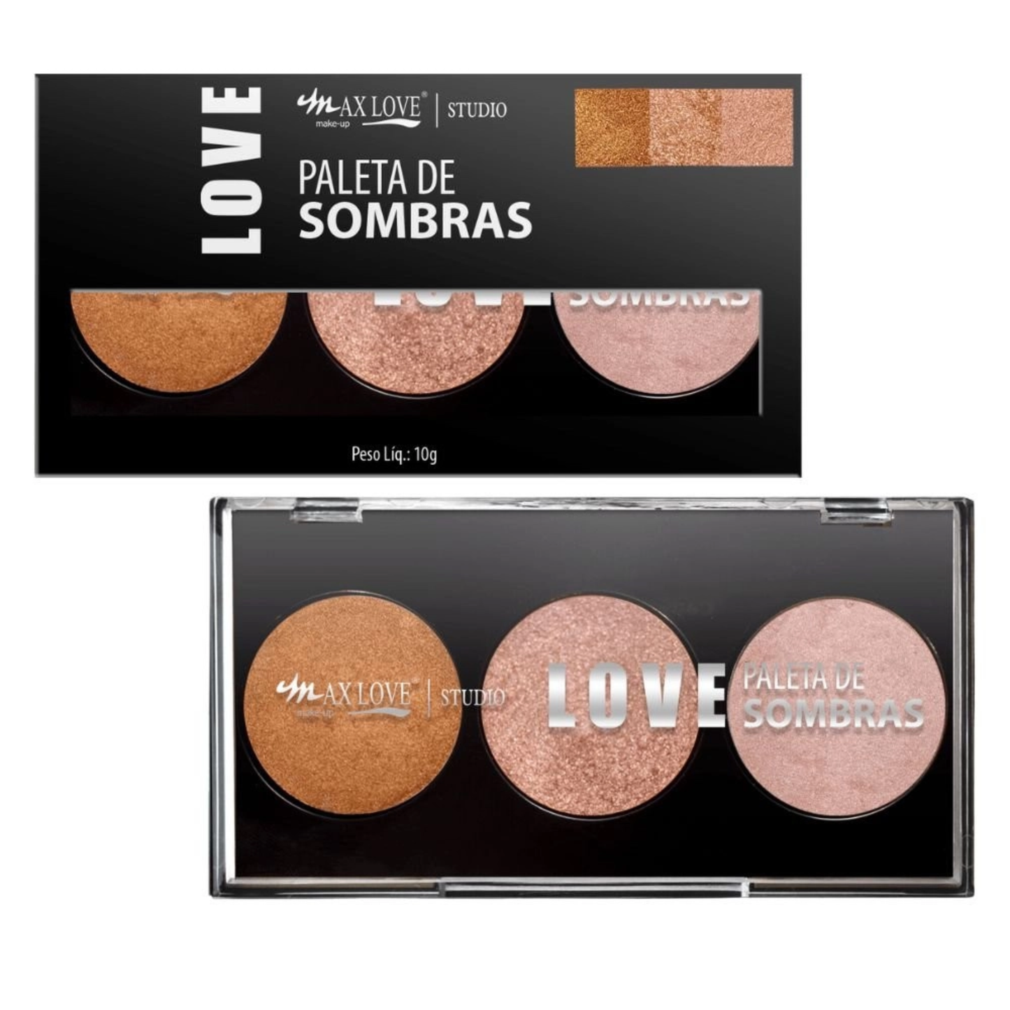 PALETA DE SOMBRAS 011 10G MAX LOVE