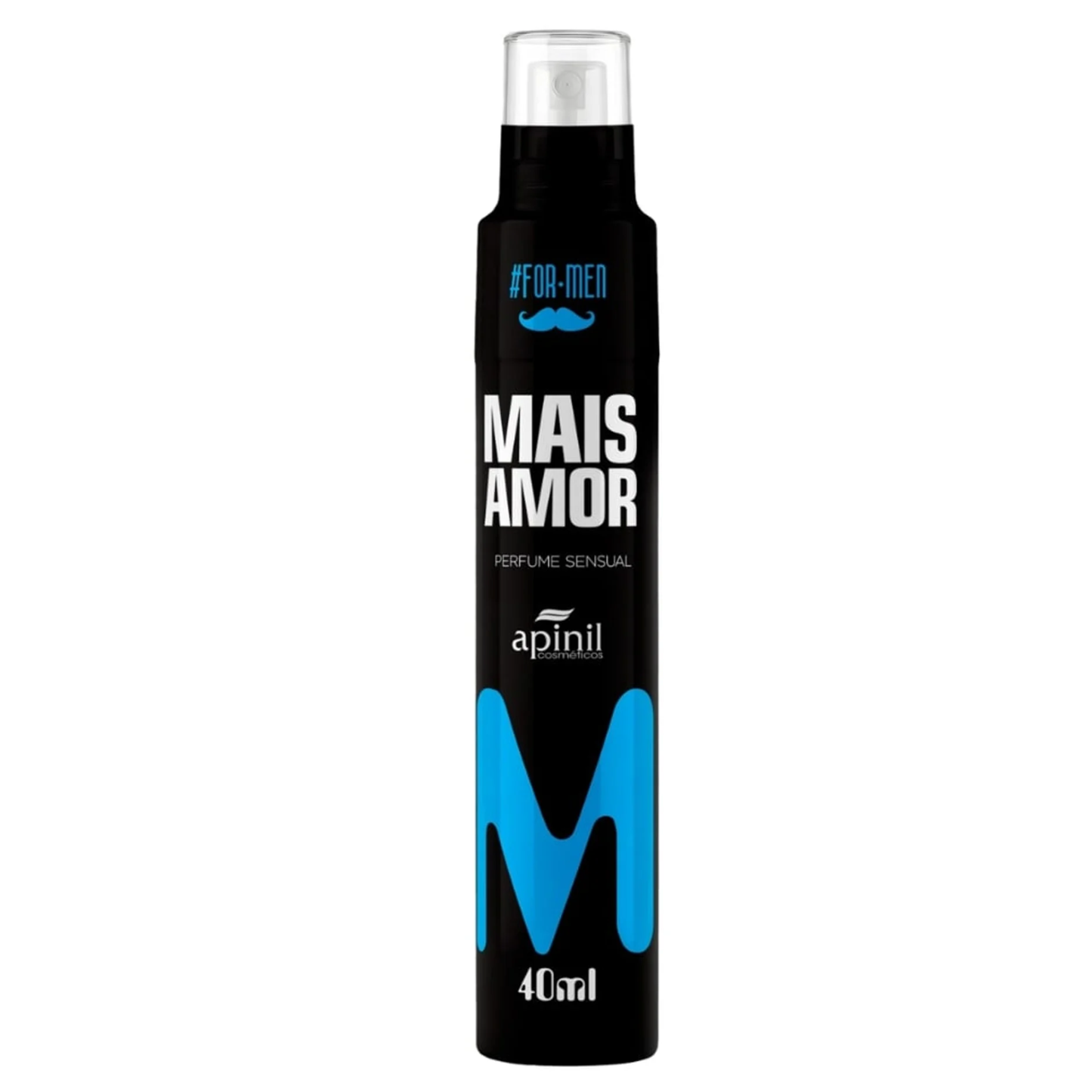 PERFUME SENSUAL MASCULINO MAIS AMOR 40ML APINIL