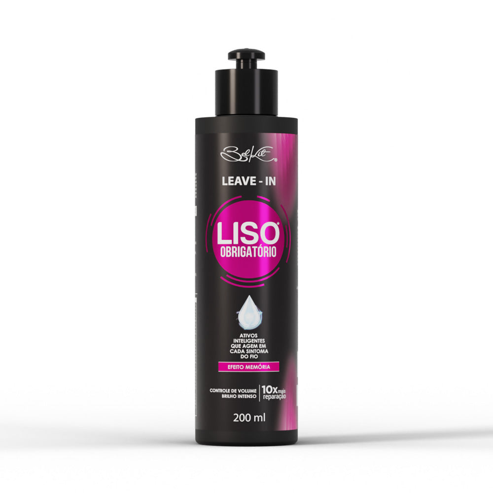 LEAVE IN LISO OBRIGATORIO 200ML BELKIT