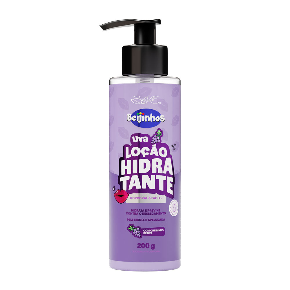 LOCAO HIDRATANTE BEIJINHOS UVA 200G BELKIT