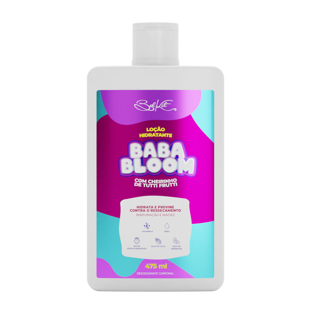 LOCAO HIDRATANTE DESODORANTE BABABLOOM 475ML BELKIT