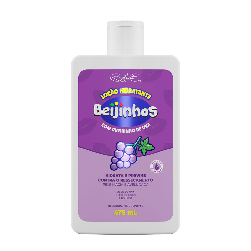 LOCAO HIDRATANTE DESODORANTE BEIJINHOS UVA 475ML BELKIT