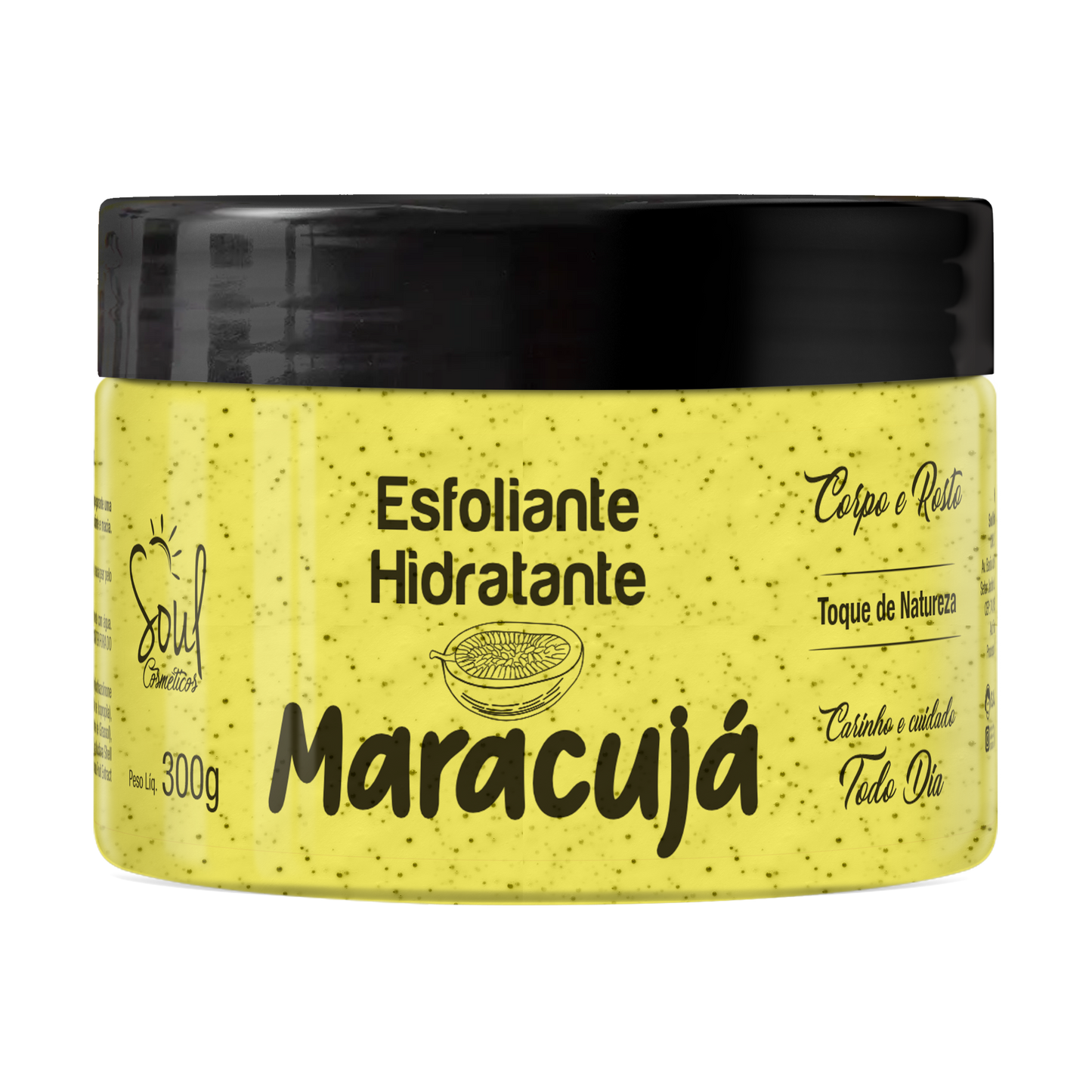 HIDRATANTE ESFOLIANTE MARACUJA 300G SOUL